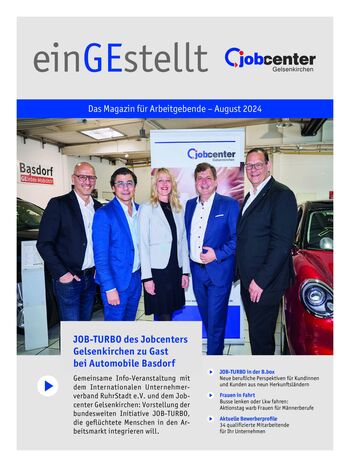 Jobcenter Gelsenkirchen zu Gast bei Automobile Basdorf