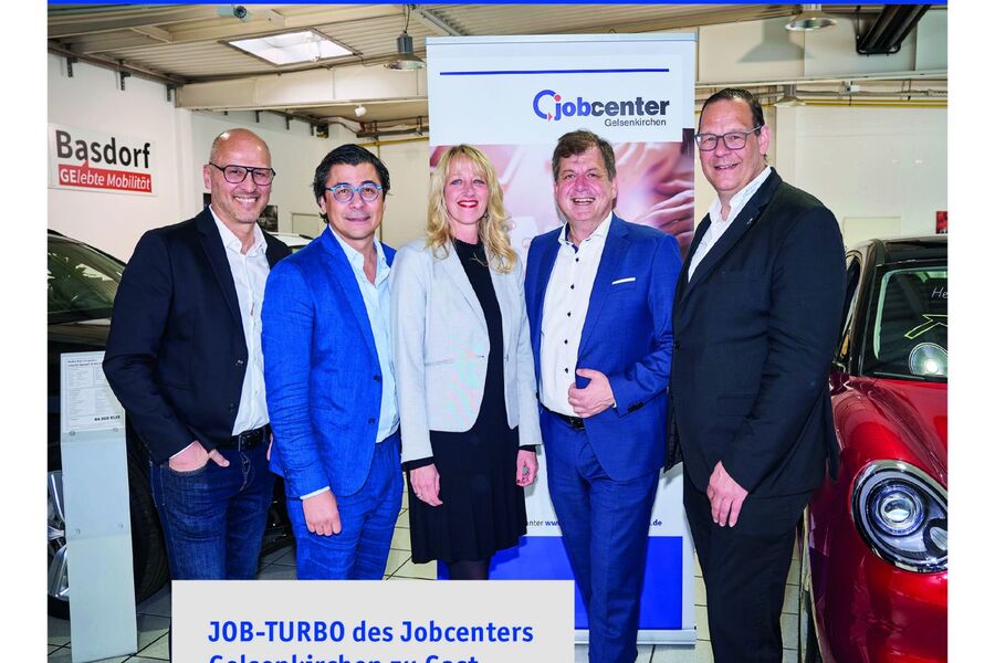 Jobcenter Gelsenkirchen zu Gast bei Automobile Basdorf
